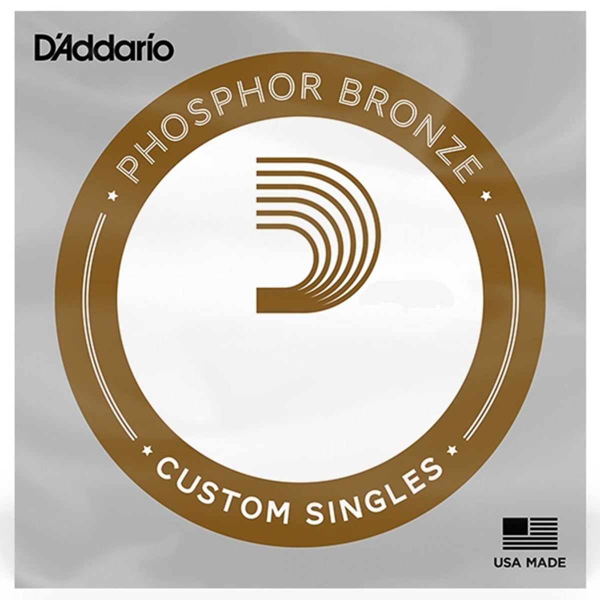 D'ADDARIO PB026 .026 Single Phosphor Bronze Wound String