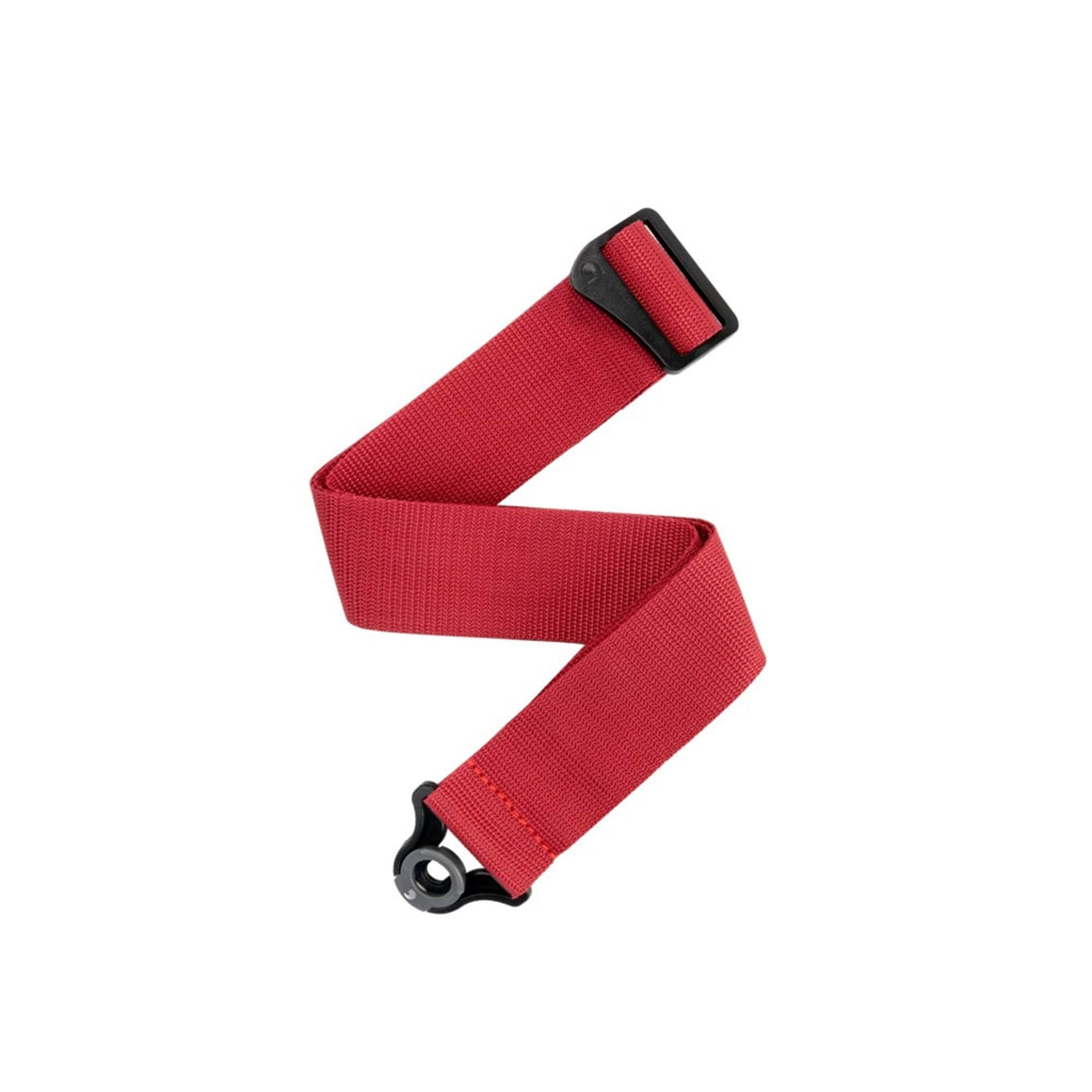 D'ADDARIO PWSAL401 Auto Lock Polypro Guitar Strap, Red - Ray's Midbell Music