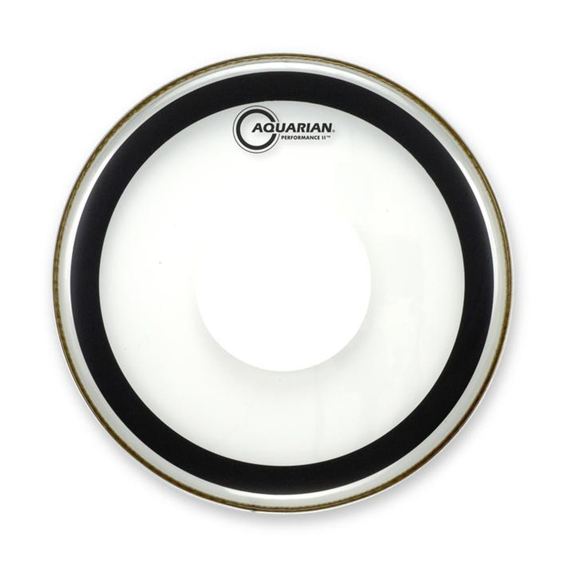 AQUARIAN PFPD10 10" Performance II Clear Drumhead w/ Power Dot