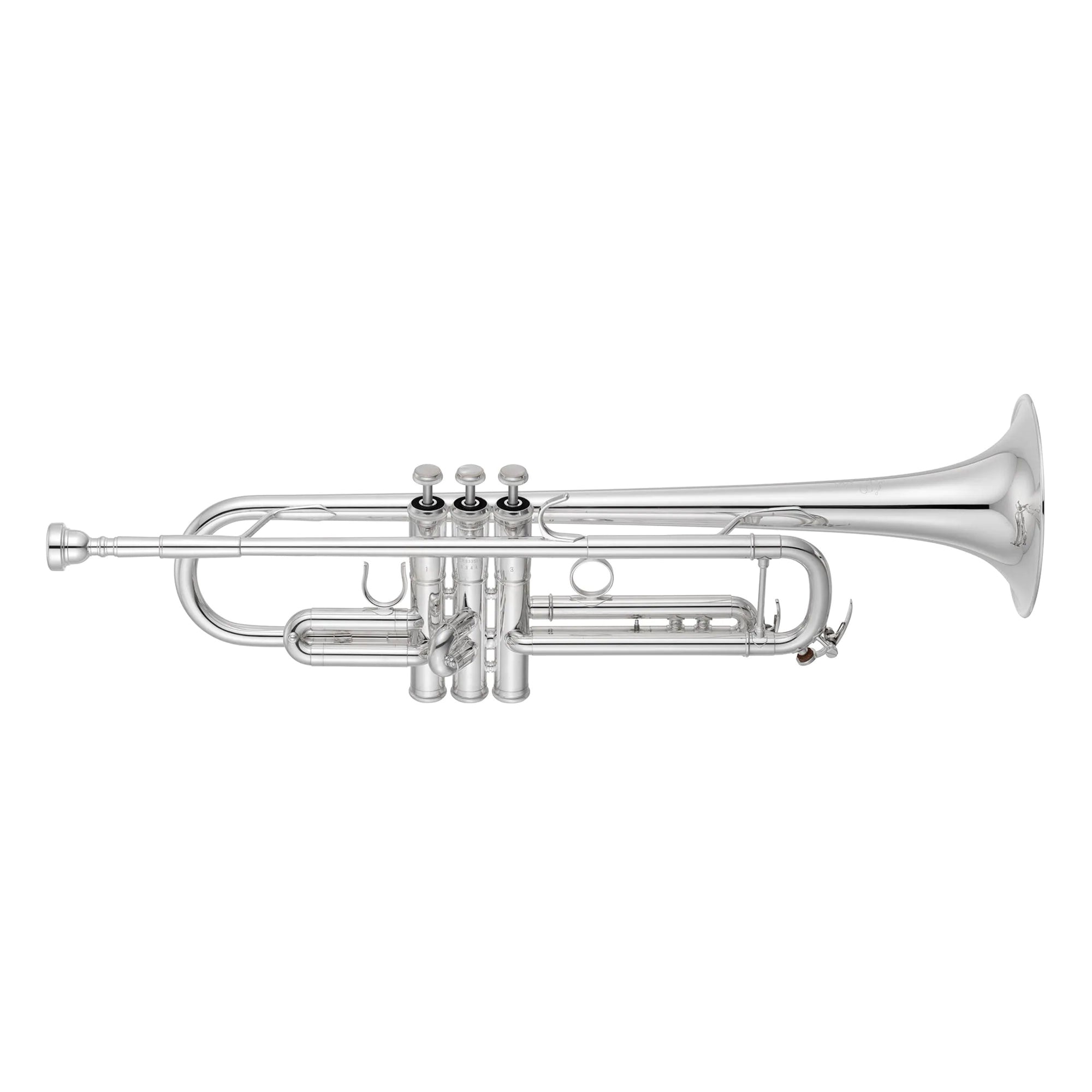 YAMAHA YTR8335LAIIS Custom Professional Silver-Plated Trumpet 