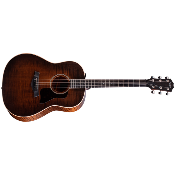Taylor AD27EFT American Dream Series Grand Pacific Flame Top Maple A/E Guitar (Natural)