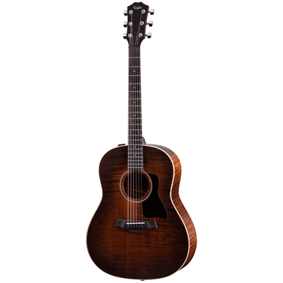 Taylor AD27EFT American Dream Series Grand Pacific Flame Top Maple A/E Guitar (Natural) - Ray's Midbell Music