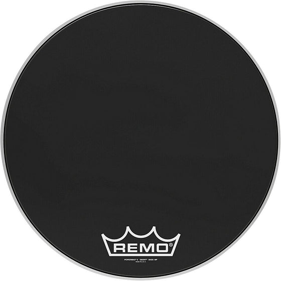 REMO PM2426MP 26" PowerMax 2 Ebony Marching Bass Head