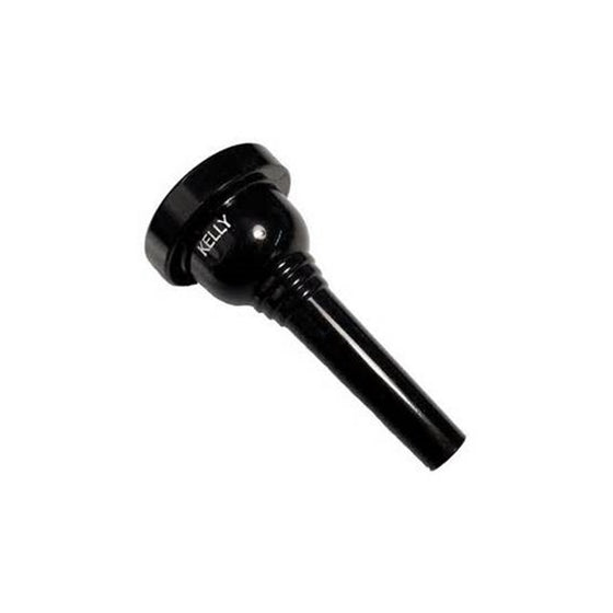 KELLY TB12JB 12C Lexan Trombone Mouthpiece (Jet Black)