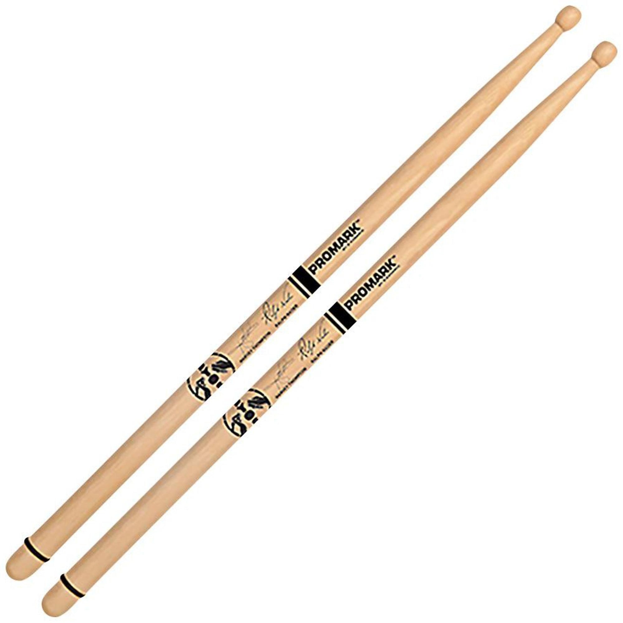 PRO MARK TXDCBYOSW BYOS Hickory Marching Drumstick, Wood Tip