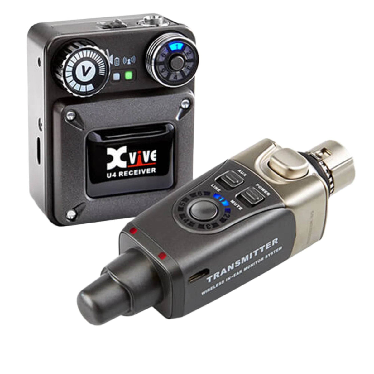 配信機器・PA機器・レコーディング機器 Xvive U4 IN-EAR MONITOR Wireless System XVIVE U4 Wireless In Ear Monitor System - Ray's Midbell Music