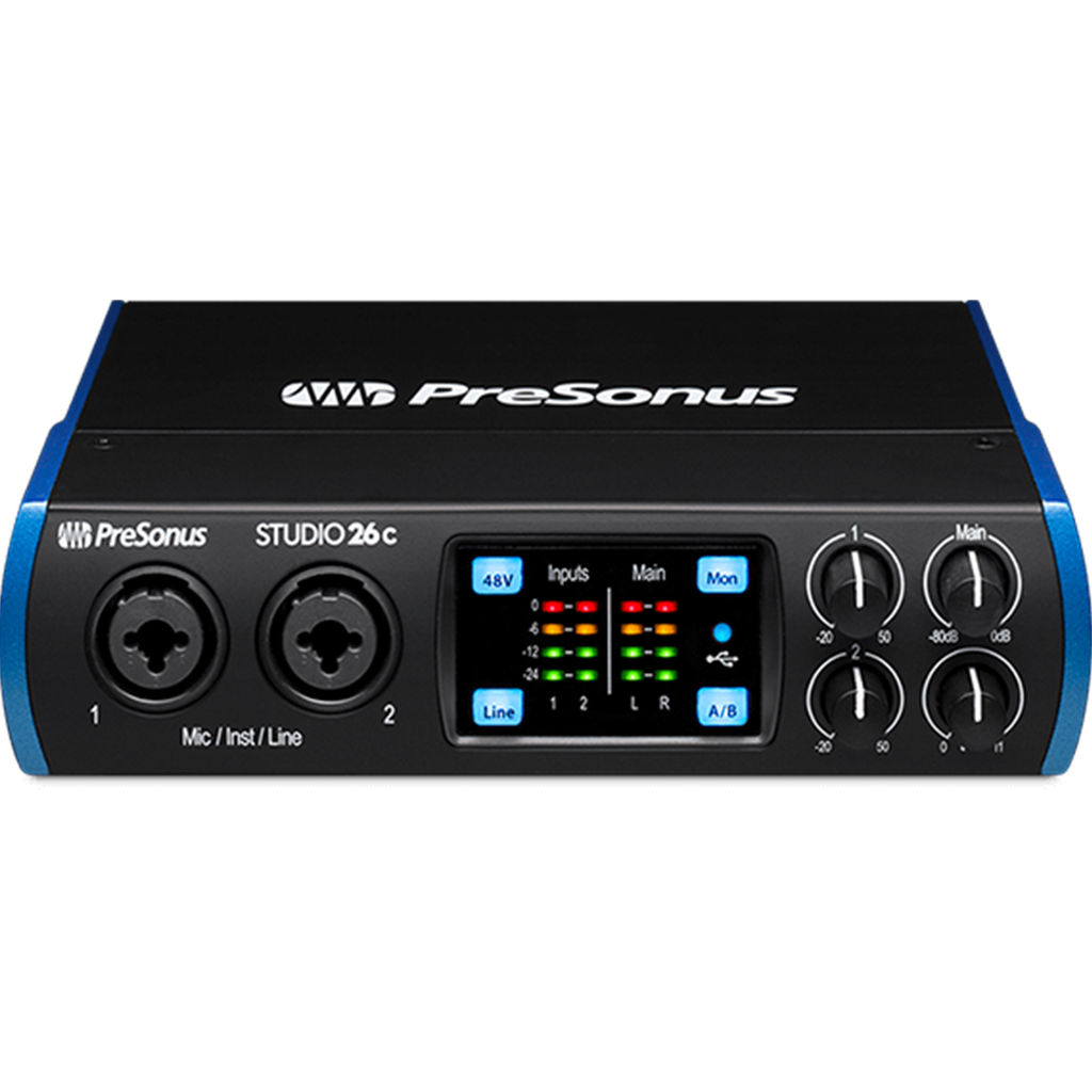 PreSonus STUDIO26C Studio 26c 2x Input Recording Interface
