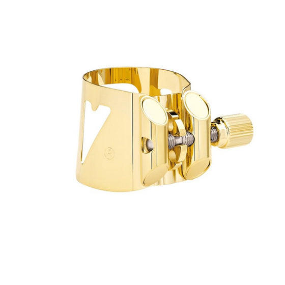 VANDOREN LC07P Alto Sax Gold-Gilded Ligature & Cap