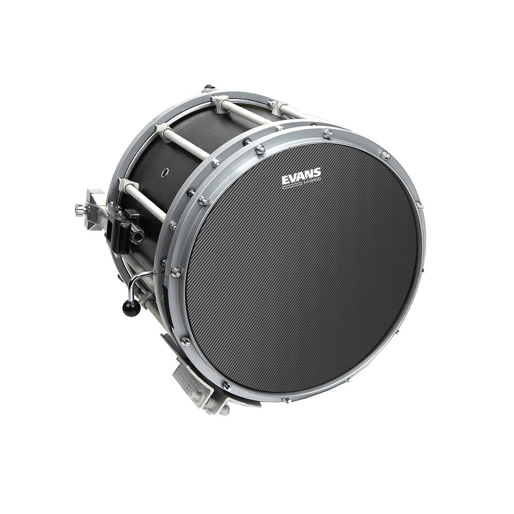 EVANS SB14MHG 14" Hybrid Grey Marching Snare Drum Head